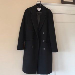 Black H&M Trench Coat